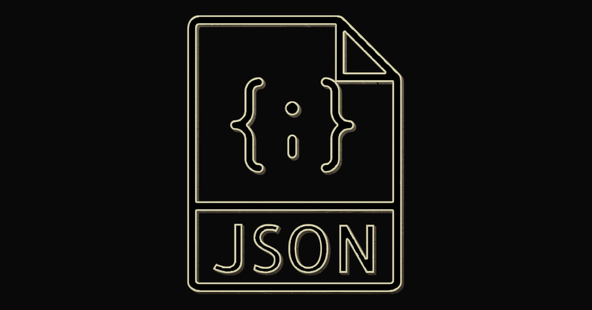 JSON syntax error displayed in code editor with red error highlighting